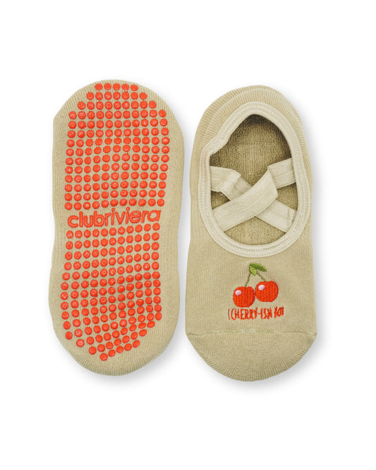 Senequier Ballet Grip Sock - Olive