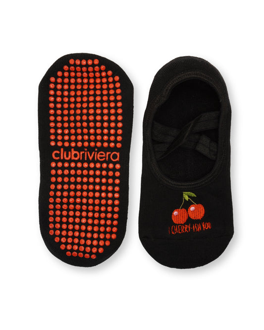 Senequier Ballet Grip Sock - Black